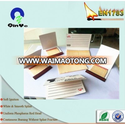 Rohs quality customized plain match books