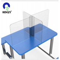 Transparent Cast Customized Acrylic Table Shield/Divider