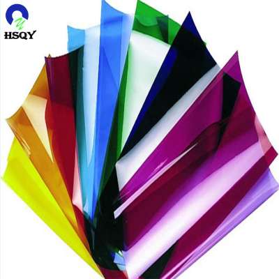 High Glossy PVC Sheet Colorful Plastic PVC Film