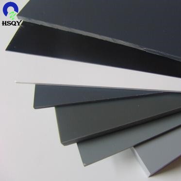 High Quality Plastic PVC Rigid Grey Board